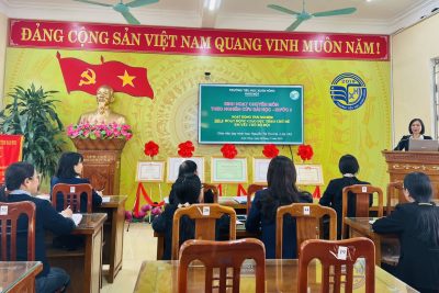 Dấu ấn từ buổi sinh hoạt chuyên môn